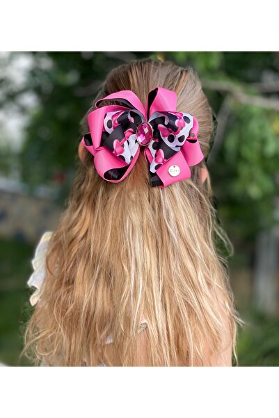 QUEEN AKSESUAR Nova luksuzna Minnie Mouse kristalna Sa kamenčićima slojeva le...