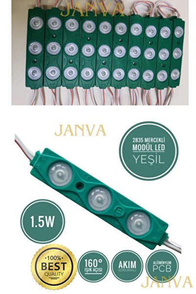 Janva Akvaryum Araba Motosiklet Bisiklet Lambası Modül Led Reklam Dekarasyon Işığı 1.5w 12 v (5 adet)