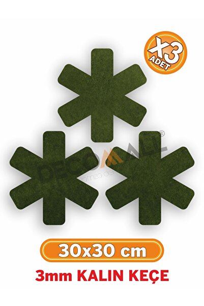 DECOMALL KHAKI ZELENA Zaštita za tiganje, lonac i staklo od borovog stakla, z...