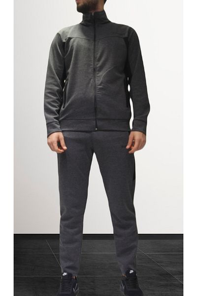 ÇİTA Doubleface Men's Large Undercoat Garnished Zippered Tracksuit Set PM.2396