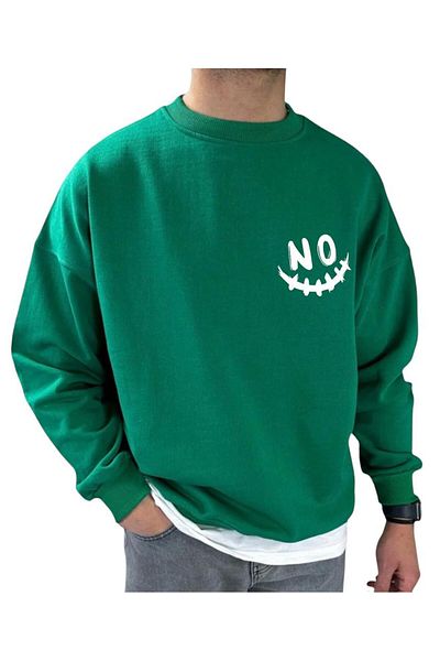 BENROMA ΟΧΙ ΕΚΤΥΠΩΜΕΝΟ UNISEX SWEAT