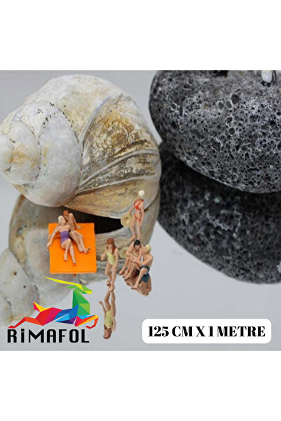 RİMAFOL Rimafol Aslan kendinden yapışkanlı ayna efektli çizilmez film GÜMÜŞ 125cmx1m