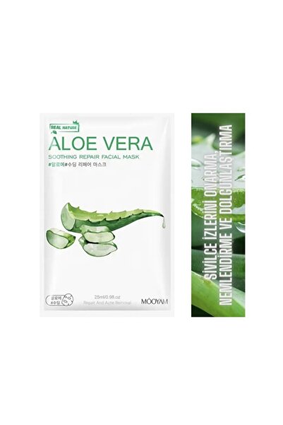 SWANNISKY LIMITED Sivilce Izlerini Onarma, Nemlendirme Ve Dolgunlaştırma Etkili Aloe-vera’lı Kağıt Maske
