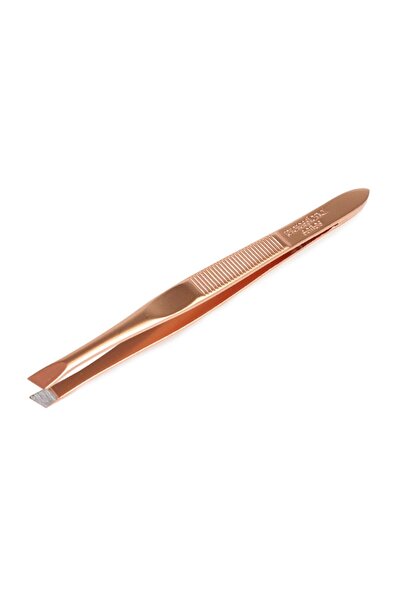 Trina Bronze Side Mouth Tweezers 26 8680742420391