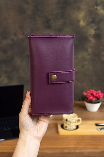 NOTHING Unisex Purple Travel Daily School Organizer Bag - Cable Organizer - Electronic Carrying Bag