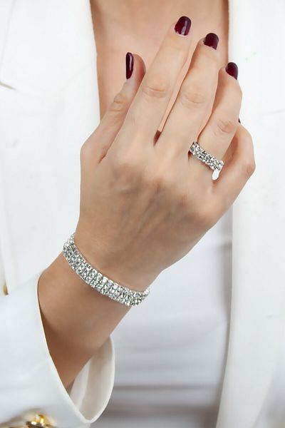 Liveyn Design Waterway Bracelet Ring Set