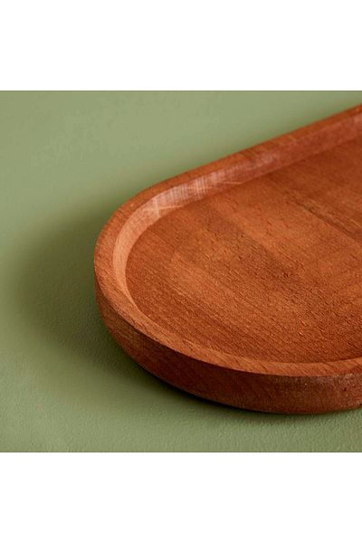 Bella Maison Chomo Wooden Presentation Plate (24x14 cm)