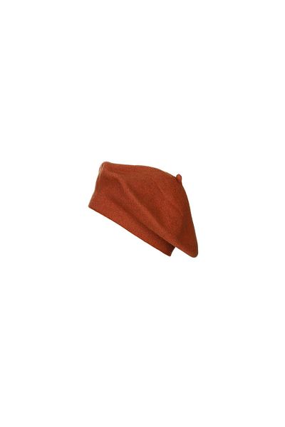Fonem Women's Lady Baretta Painter Beret FO 2506 Orange-96953