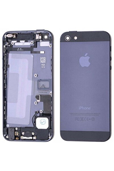 EYKA İphone 5 Kasa Full Dolu Silver Gümüş
