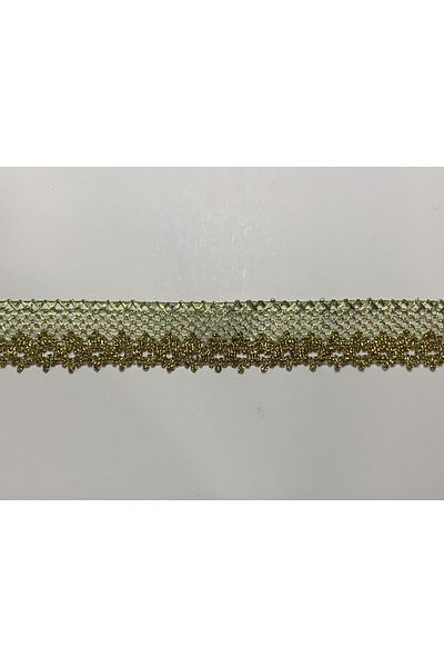 Nazarone Gold Colored Glitter Mortar 16.4 Mt F-91