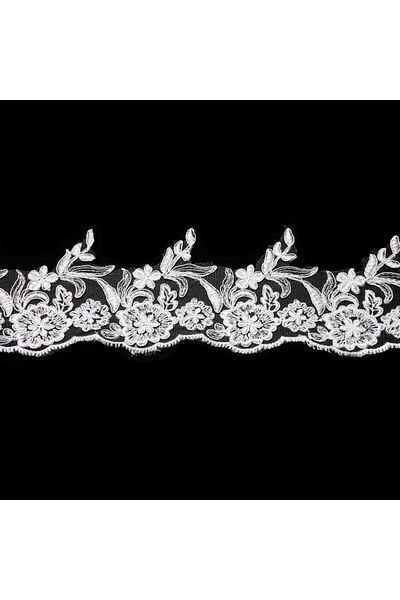 Nazarone French Lace Kb7102 13,5m-white