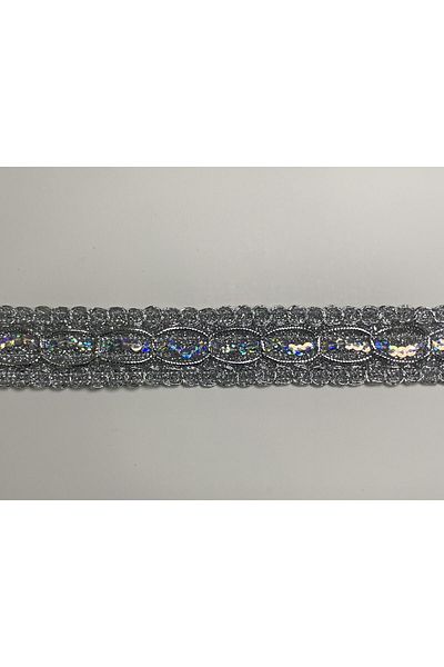 Nazarone Silver Colored Glitter Mortar 20 Mt 13-3549