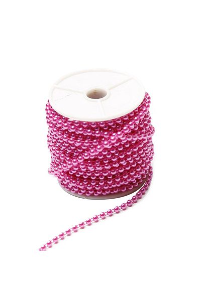 Nazarone Half Pearl String Reel 23mt-aa079-fuchsia
