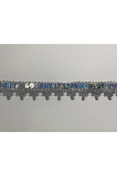 Nazarone Silver Colored Glitter Mortar 20 Mt 3705