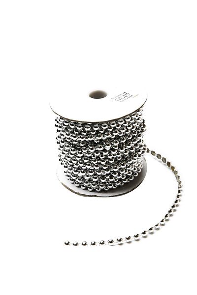 Nazarone Half Pearl String Reel 23mt-aa081-silver