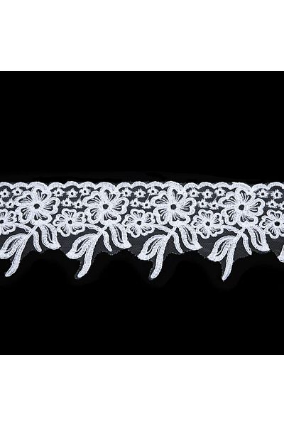 Nazarone French Lace Lx106 13.5m-white