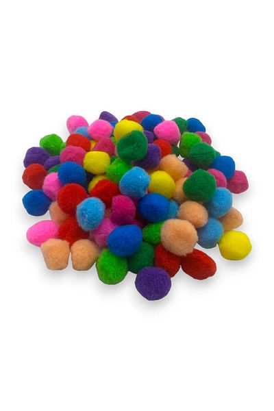 Nazarone Pompom 3.5cm/100 Pieces (1 PACK)