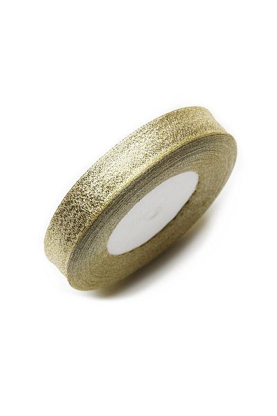 Nazarone Ασημένια Κορδέλα 2cm/23mt-χρυσή