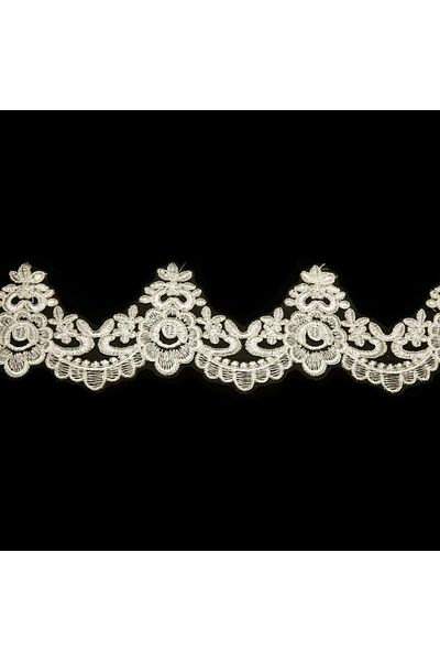 Nazarone French Lace E-924 13.5mt-cream