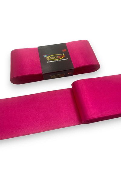 Nazarone Satin Ribbon 6cm-10mt-fuchsia(803)