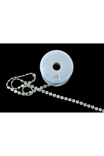 Nazarone Half Pearl String Reel 8mt-aa133-cream