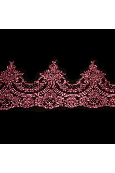 Nazarone French Lace E-724c 13.5m-Dried Rose