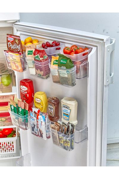 stilsenin34 8 Refrigerator Door Organizer Organizer Boxes