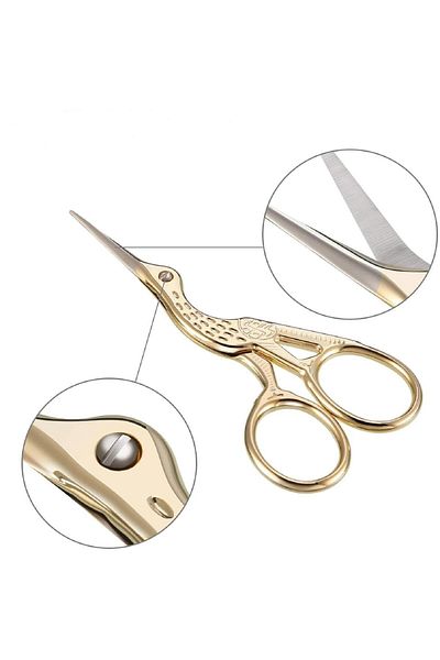 Nazarone Swan Handle Embroidery Scissors No:10122