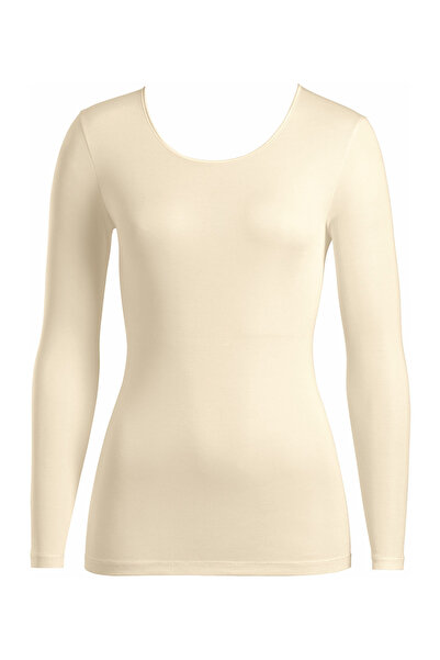 Hanro Langarmshirt aus reiner Seide