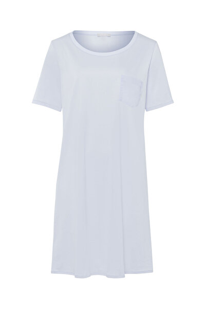 Hanro Kurzarm Nachthemd Cotton Deluxe 90cm