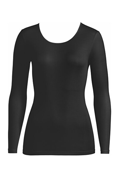 Hanro Langarmshirt aus reiner Seide
