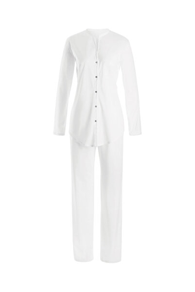 Hanro Langarm Pyjama Cotton Deluxe