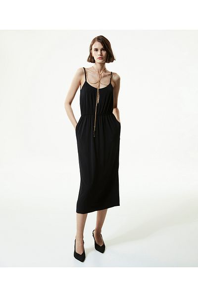 Machka Schwarzes Damenkleid
