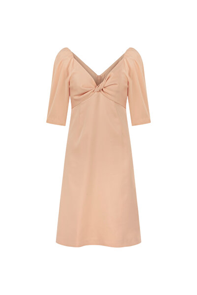 Machka Women's Peach Dress