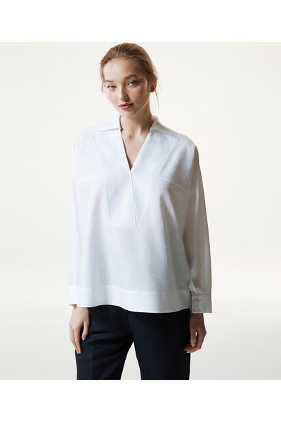 Machka Women's White Blouse