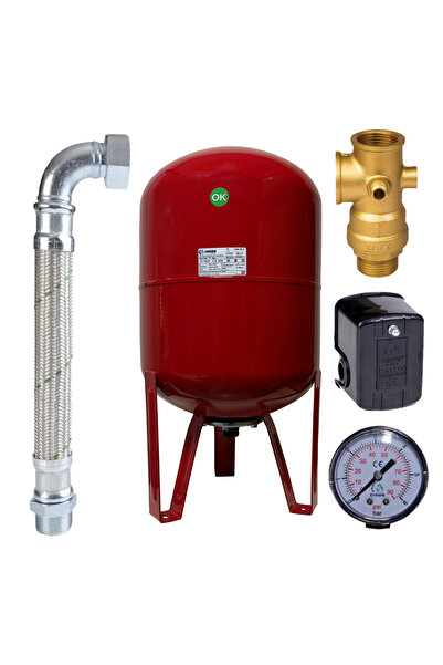 CRUWA 50 Litre Dik Hidrofor Kiti