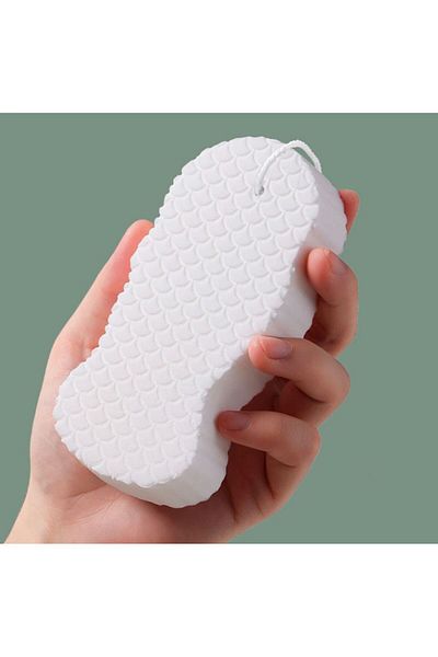 YzHome Magic Bath Body Shower Sponge - Leather Remover Massage Exfoliating Brush
