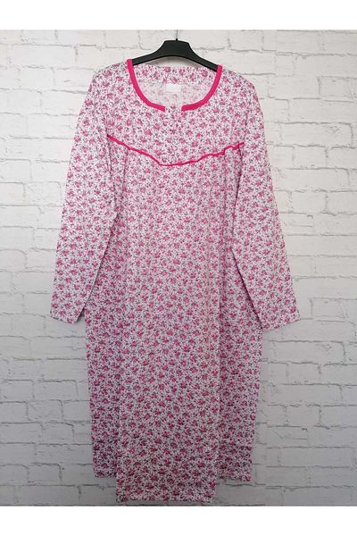 anne moda ankara Oversize, Gros, iarna, ridicat in interior, 3 nasturi, camasa de noapte din bumbac