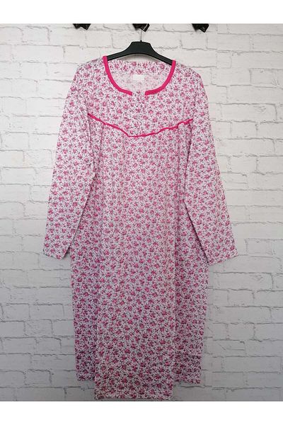 anne moda ankara Oversize, Gros, iarna, ridicat in interior, 3 nasturi, camasa de noapte din bumbac