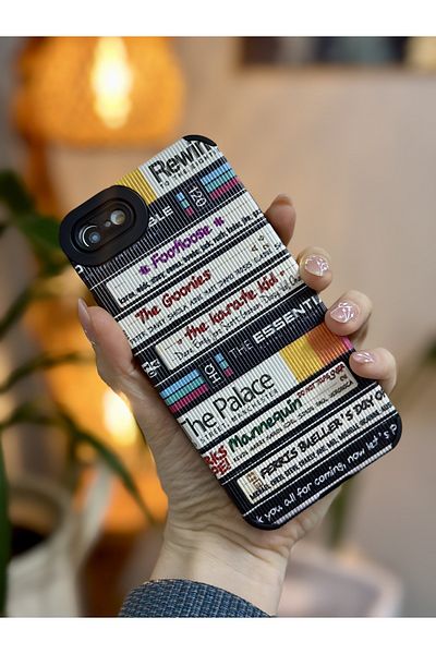Go Aksesuar حافظة موديل بتصميم مربع الشكل متوافقة مع هاتف Iphone 7 Plus - 8 Plus