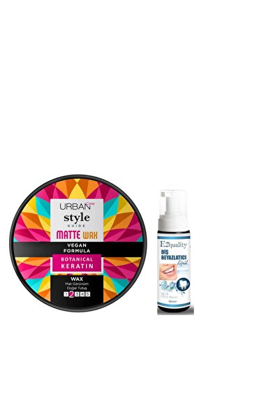 Urban Care Style Guide Matte Wax- Diş Beyazlatıcı Köpük