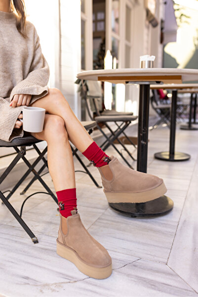 ANGELİNA JONES İCARY FEMEI PĂSTRAȚI DESERT CIZME ULTRAMINI DE PIELE VERITĂ