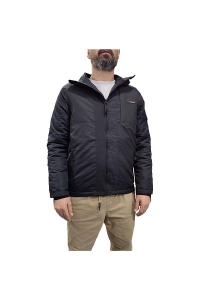 lumberjack M-EDEN ΠΑΛΤΟ 2PR ΠΑΛΤΟ - ΜΑΥΡΟ - XXL - ST06876-BLACK-XXL