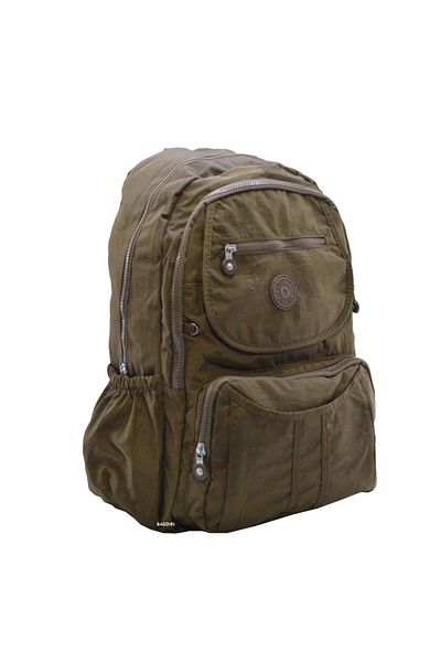 Baginn Γυναικείο σακίδιο πλάτης Klinkir με πολλές τσέπες, ανθεκτικό στη βροχή, ελαφρύ ύφασμα σχολική τσάντα πράσινου χρώματος