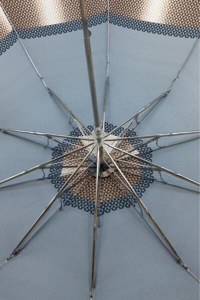 Baginn Snotline-april Bayan Şemsiye Otomatik Açılır 10telli Kapalı Boyut 40 Cm 95 Cm Çap Yeşil Ekose