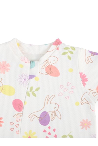 Bebitof 100% COTTON BABY BALLS WITH RABBIT PATTERNED HAT