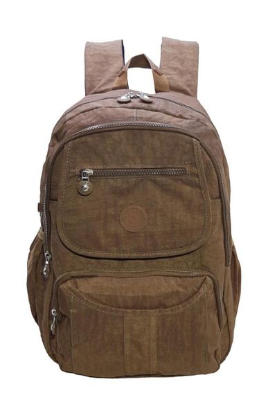 Baginn Unisex Backpack School University High School Γυμνάσιο Ταξιδιωτικό σακίδιο πλάτης Clinker Πανί με πολλές τσέπες