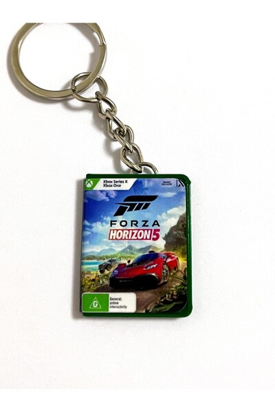 Cosmic Star Forza Horizon 5 Xbox Minyatür Oyun Kutusu Anahtarlık