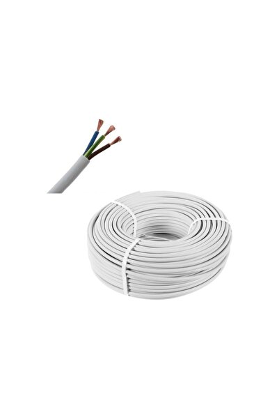 Kars 3x2,5 Kars Kablo 1 Metre BEYAZ