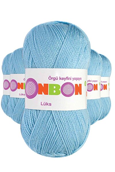 BONBON 5 قطع أحذية فاخرة من الصوف باللون الأزرق 98231